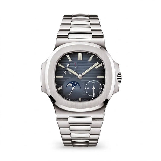 Luxury Watch Blue Dial Moon Phase 5712/1A-001